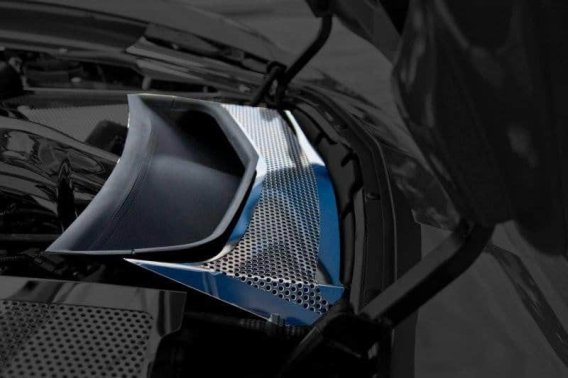 C7 Corvette Polished Stainless Steel Air Intake Cover