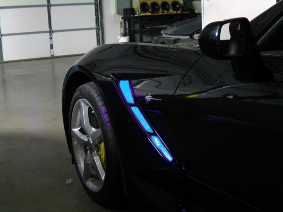 C7 Corvette RGB Complete Exterior LED Lighting Kit With Bluetooth Control