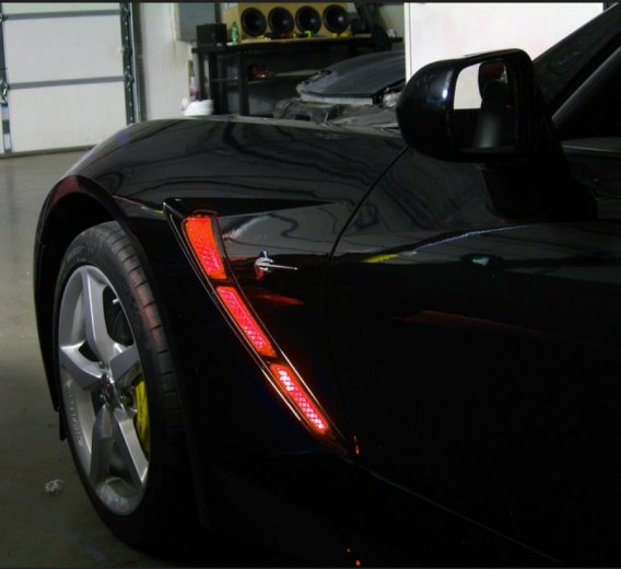 C7 Corvette RGB Complete Exterior LED Lighting Kit With Bluetooth Control