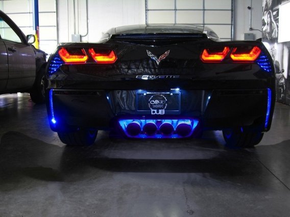 C7 Corvette RGB Complete Exterior LED Lighting Kit With Bluetooth Control