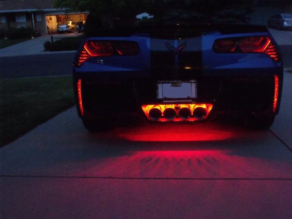 C7 Corvette RGB Rear Fascia LED Lighting Kit