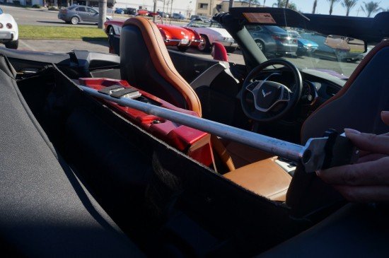 C7 Corvette Stingray Vette Net Wind Deflector