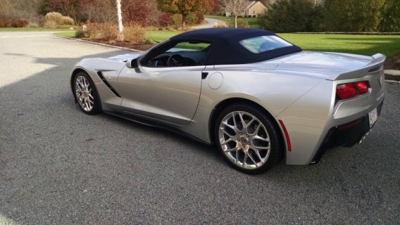 C7 Corvette Z06 Style Painted Side Skirts