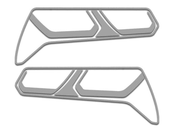 C7 Corvette Taillight Bezels Trim Kit