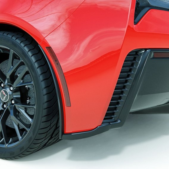 2015-2019 C7 Corvette Z06 / Grand Sport Rear Fascia Extensions