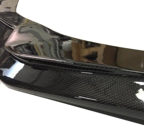 2014-2018 C7 Corvette Z06 Style Stage 2 Carbon Fiber Front Splitter