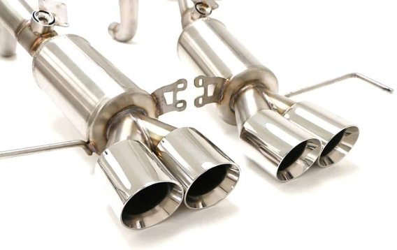 C7 CORVETTE BILLY BOAT BULLET EXHAUST SYSTEM ROUND TIPS FCOR-0615