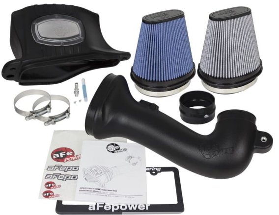 C7 Corvette Z06 aFe POWER Momentum Cold Air Intake System 52-74202-1