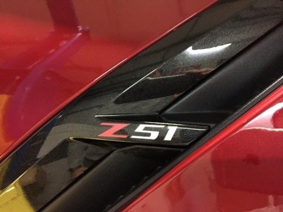 C7 Corvette Z51 Front Fender Vent Decals Package