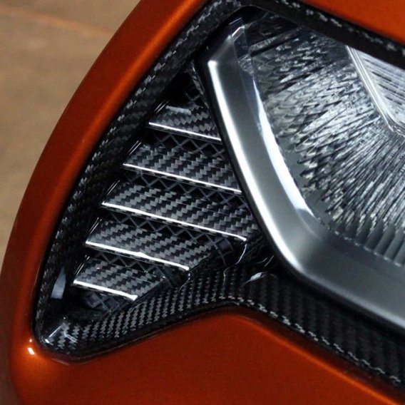 C7 Corvette APR Carbon Fiber Taillight Bezels