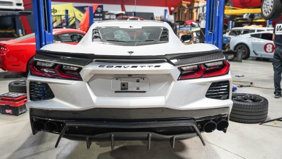 2020-2022 C8 Corvette APR Performance Rear Spoiler Delete