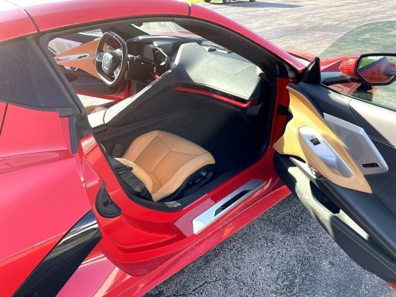 2020-2025 Corvette C8 Body Color Painted Dash Infotainment Center Trim