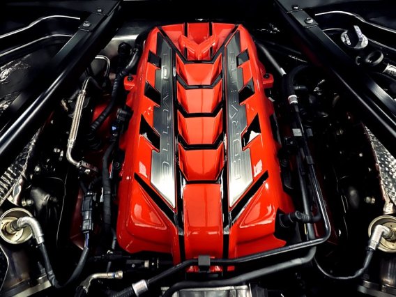 2020-2024 C8 Corvette Next Gen LT2 Custom Painted Engine Cover