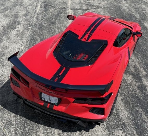 2020-2025 Corvette C8 Full Length Dual Thin Racing Stripes