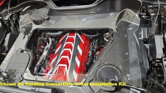 2022 C8 Corvette Next Gen LT2 Custom Painted Engine Cover