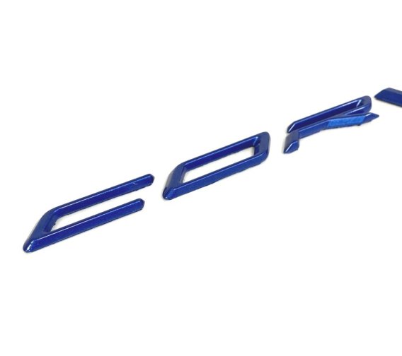 2020-2021 C8 Corvette Custom Painted Rear Bumper Letters