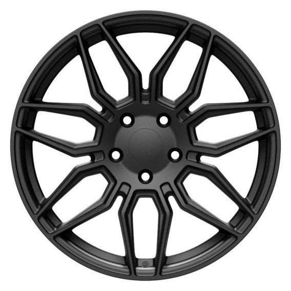 2020-2023 C8 Corvette Reproduction Replica Satin Black Rim Wheel 19x8.5