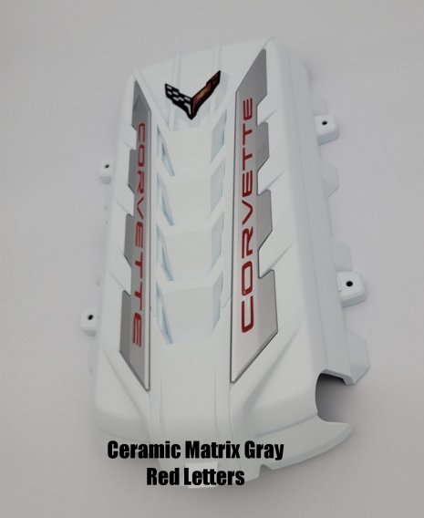 2020-2023 C8 Corvette Painted Engine Cover