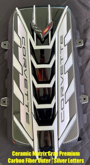 2020-2023 C8 Corvette Painted Engine Cover