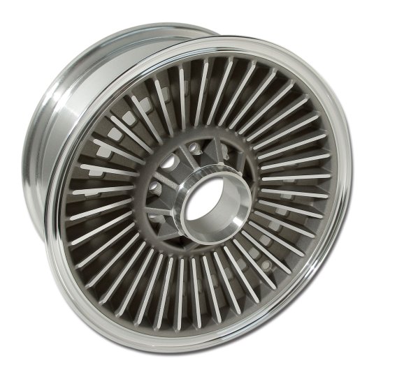 1963-1964 C2 Corvette Knock-Off Wheel - Light Face Replica