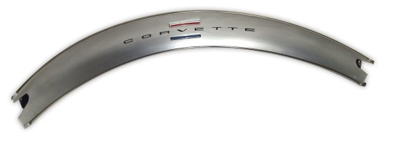 1960-1962 C1 Corvette Dash Insert Assembly w/Black Letters