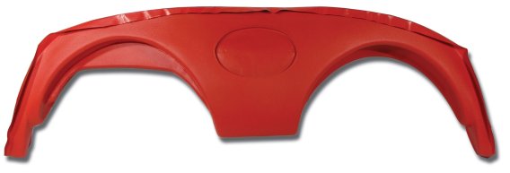 1958 C1 Corvette Classic Car Dashes Dash Pad- Red