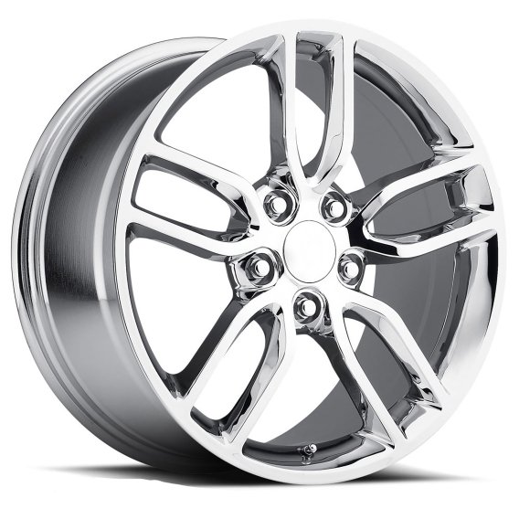 C7 Z51 Style Chrome Wheel 20x10 56mm Offset For 1997-2004 Corvette