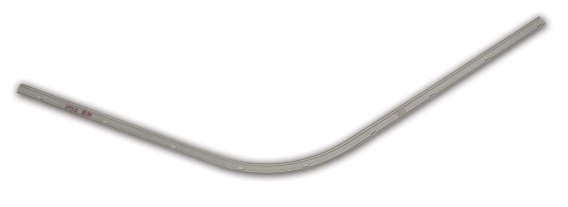 Hardtop Rear Window Lower Molding Retainer Strip RH For 1961-1962 Corvette