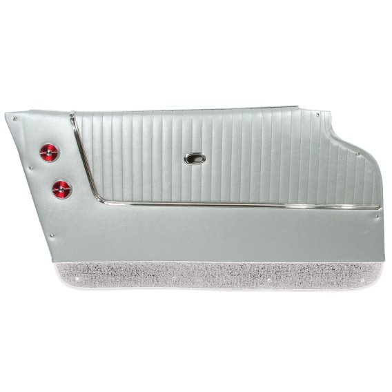 Door Panels Silver W/Silver Carpet Coupe W/Trim For 1964 Corvette