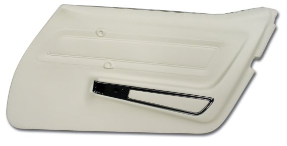 Door Panel- White Standard RH For 1977 Corvette