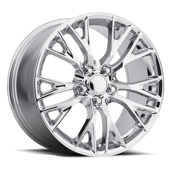 C7 Z06 Style Chrome Wheel 19x10 40mm Offset For 2006-2019 Corvette