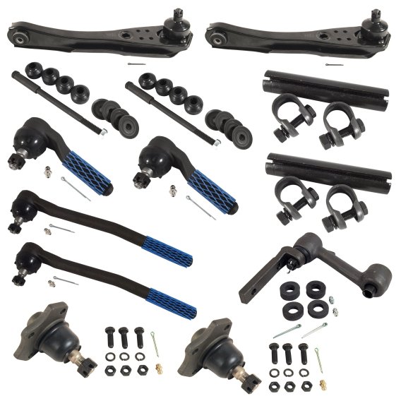 Front Suspension Rebuild Kit Deluxe 3 Bolt Upper Ball Joint For 67 Mustang