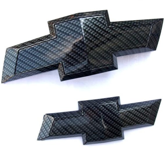 2010-2015 Camaro Hydro Carbon Fiber Bowties Emblems