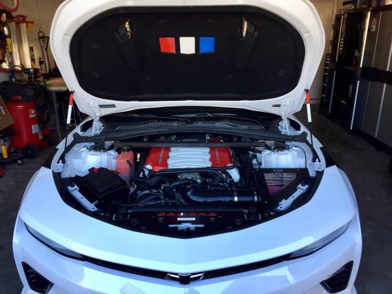 2016-2017 6TH GENERATION CAMARO HOOD LINER UNDER HOOD PLATES