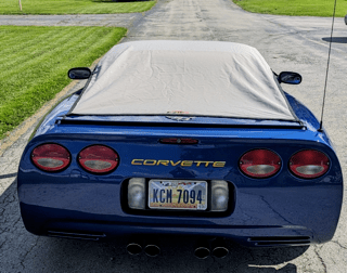 1997-2024 Corvette C5 C6 C7 C8 EZ Fit Exterior Cockpit Cover