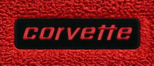 1966 C2 Corvette Logo Floor Mat Set 