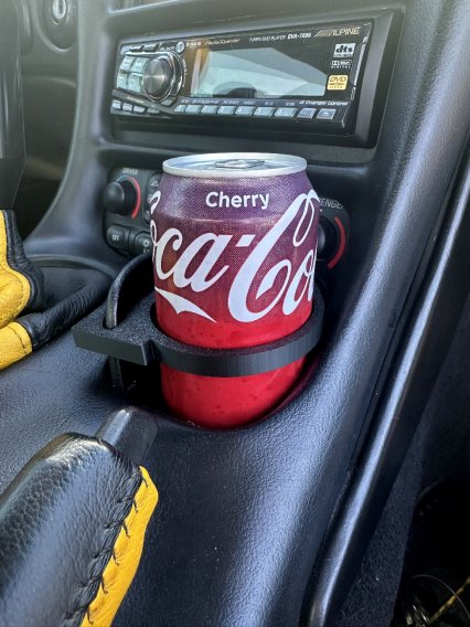 1997-2004 Corvette C5 - Drink Support Cup Holder Upgrade