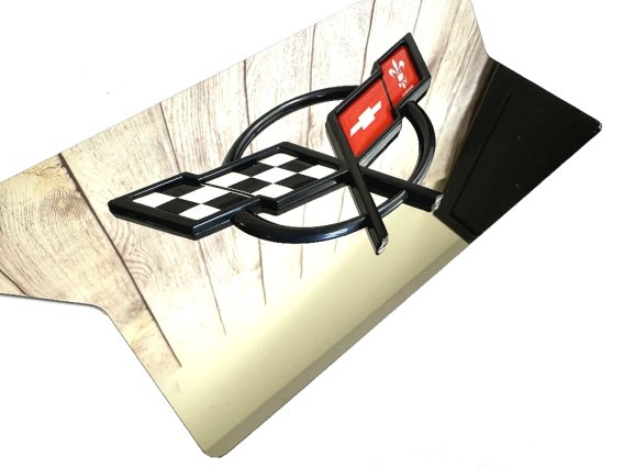 Corvette C5 Stainless Steel Exhaust Enhancer Plate