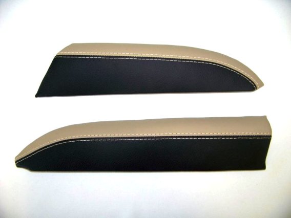 C6 Corvette DSVettes Leather Padded Armrest Pads