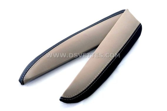C6 Corvette DSVettes Leather Padded Armrest Pads