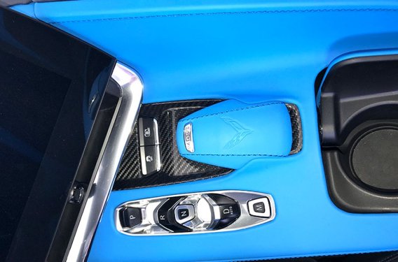 2020-2025 C8 Corvette Carbon Fiber Mode Selector Cover