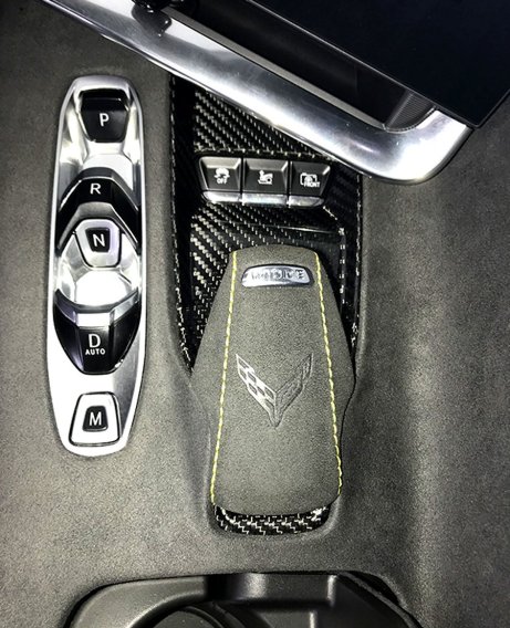 2020-2025 C8 Corvette Carbon Fiber Mode Selector Cover