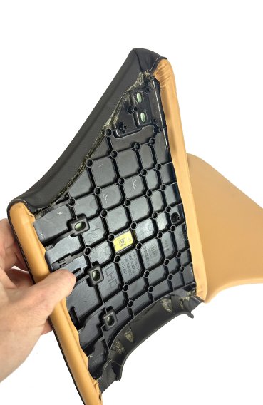 C8 Corvette DSVettes Leather Wrapped Padded Console Lid