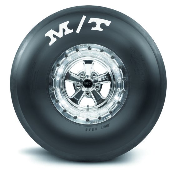 Mickey Thompson ET Drag Tire - 32.0/16.0-15S, X8 Compound, 15 Inch, Black Sidewall