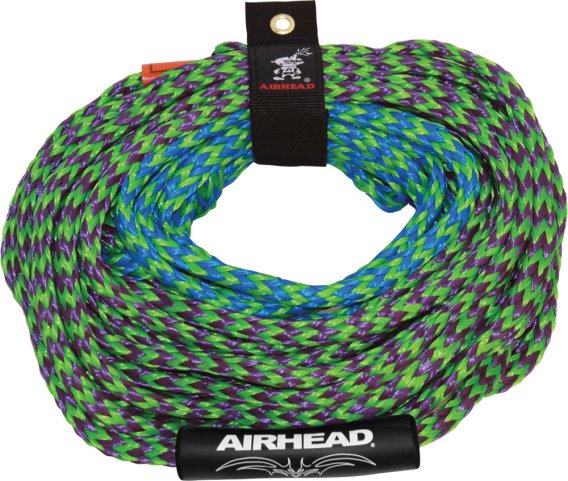 Airhead Tow Rope for 1-4 Rider Towables 50/60 Feet with 4150 lb Break Strength