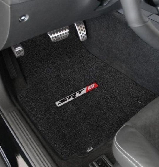 2008-2017 Dodge Challenger Lloyd Embroidered Front and Rear Floor Mats 