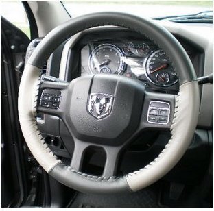 2009-2021 Dodge Challenger Wheelskins Steering Wheel Wrap