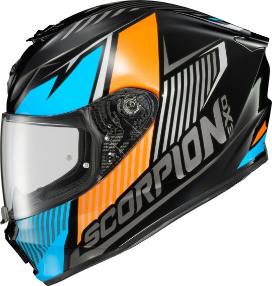 ScorpionEXO R330 Full Face Motorcycle Helmet with Pinlock Ready Shield and Bluetooth Ready Speake...