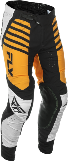 Fly Racing Lite Pants (White/Black/Mustard, US 28)