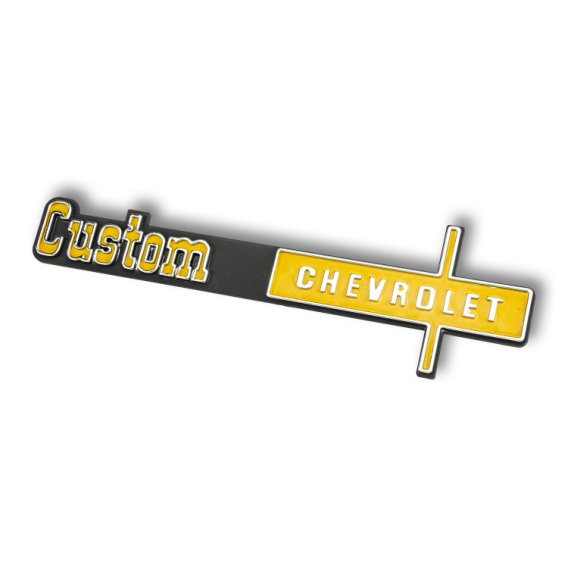 1973-1974 Chevrolet Full Size Truck Custom Dash Emblem